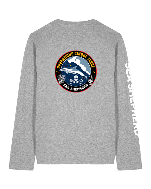 Operazione 5 Terre - Maglietta a Maniche Lunghe Unisex Regular Fit