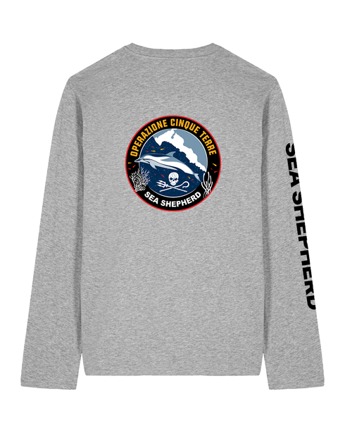 Operazione 5 Terre - Maglietta a Maniche Lunghe Unisex Regular Fit
