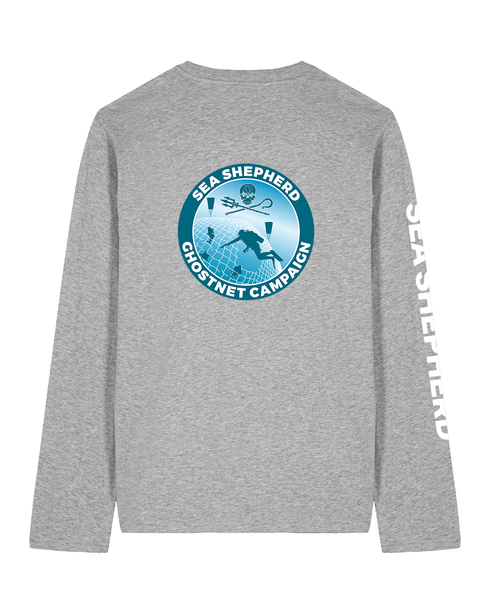 Campagna Ghostnet - Maglietta a Maniche Lunghe Unisex Regular Fit