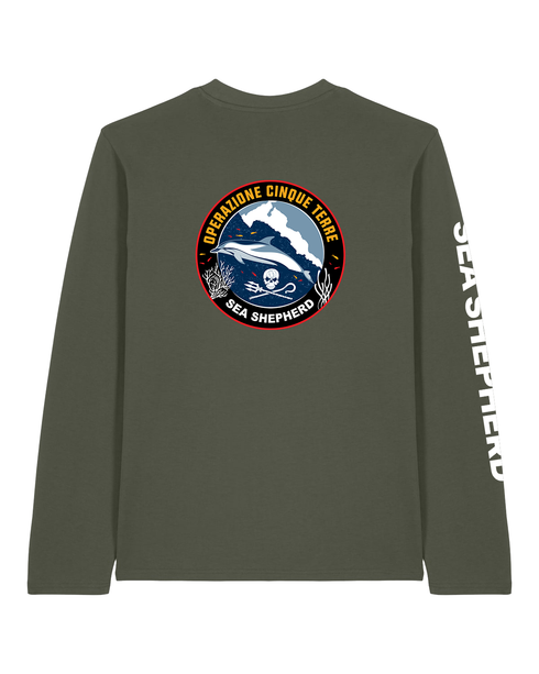 Operazione 5 Terre - Maglietta a Maniche Lunghe Unisex Regular Fit