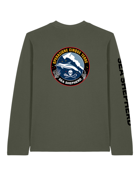 Operazione 5 Terre - Maglietta a Maniche Lunghe Unisex Regular Fit