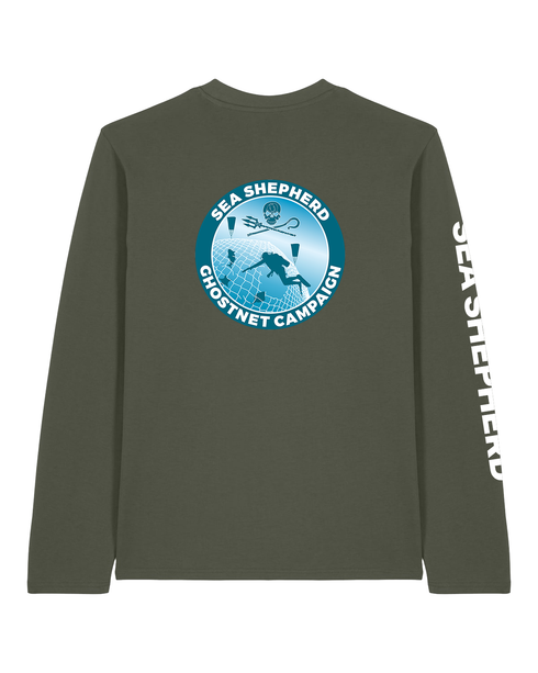Campagna Ghostnet - Maglietta a Maniche Lunghe Unisex Regular Fit