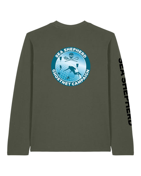 Campagna Ghostnet - Maglietta a Maniche Lunghe Unisex Regular Fit
