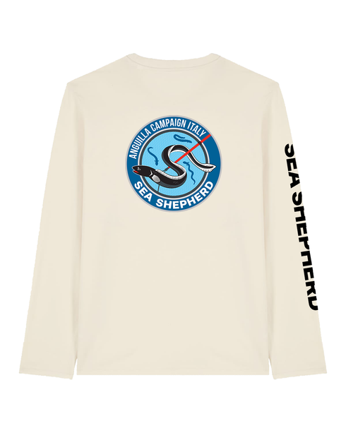 Anguilla Campaign - Maglietta a Maniche Lunghe Unisex Regular Fit