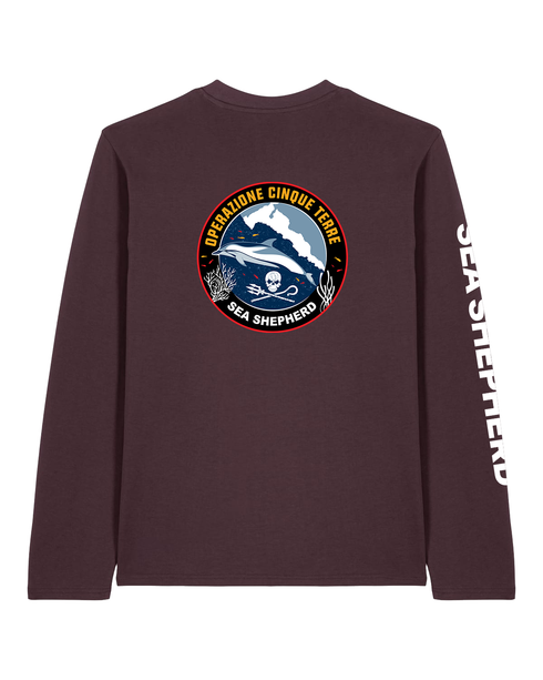 Operazione 5 Terre - Maglietta a Maniche Lunghe Unisex Regular Fit