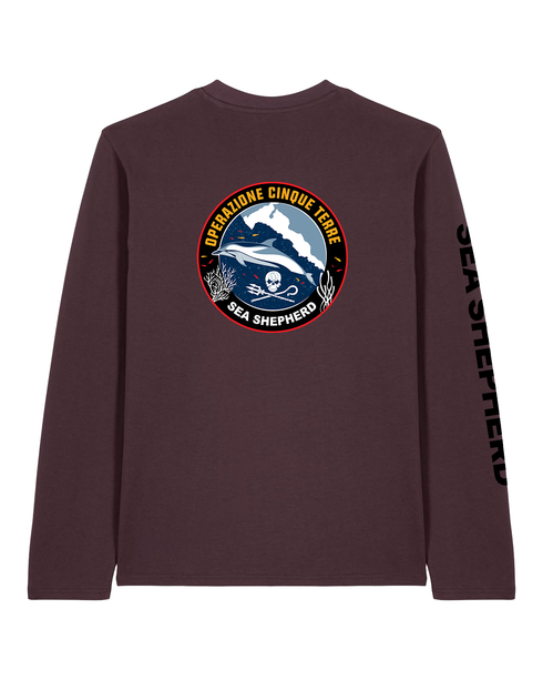 Operazione 5 Terre - Maglietta a Maniche Lunghe Unisex Regular Fit