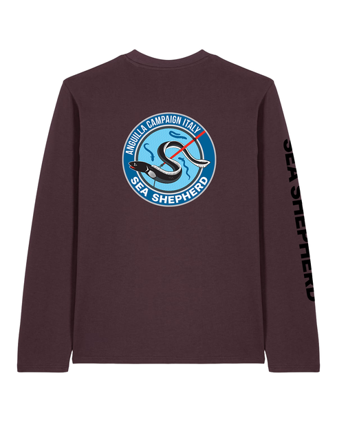 Anguilla Campaign - Maglietta a Maniche Lunghe Unisex Regular Fit