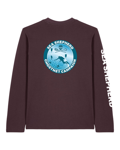 Campagna Ghostnet - Maglietta a Maniche Lunghe Unisex Regular Fit