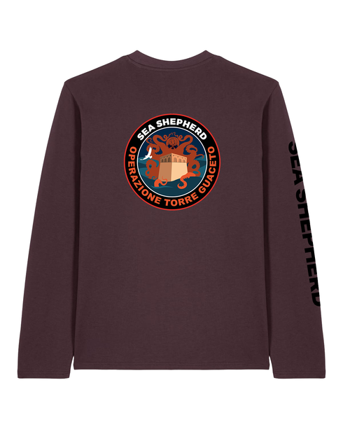 Operazione Torre Guaceto - Maglietta a Maniche Lunghe Unisex Regular Fit