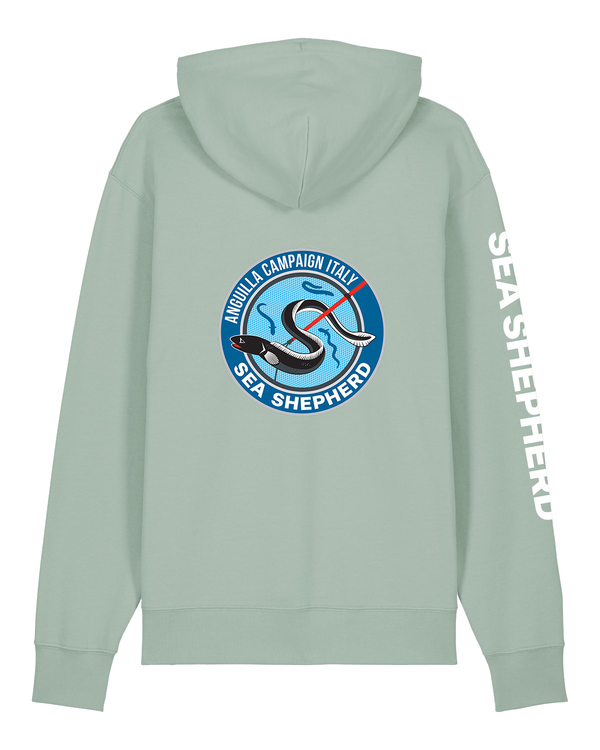 Anguilla Campaign - Felpa con Cappuccio Unisex Regular Fit
