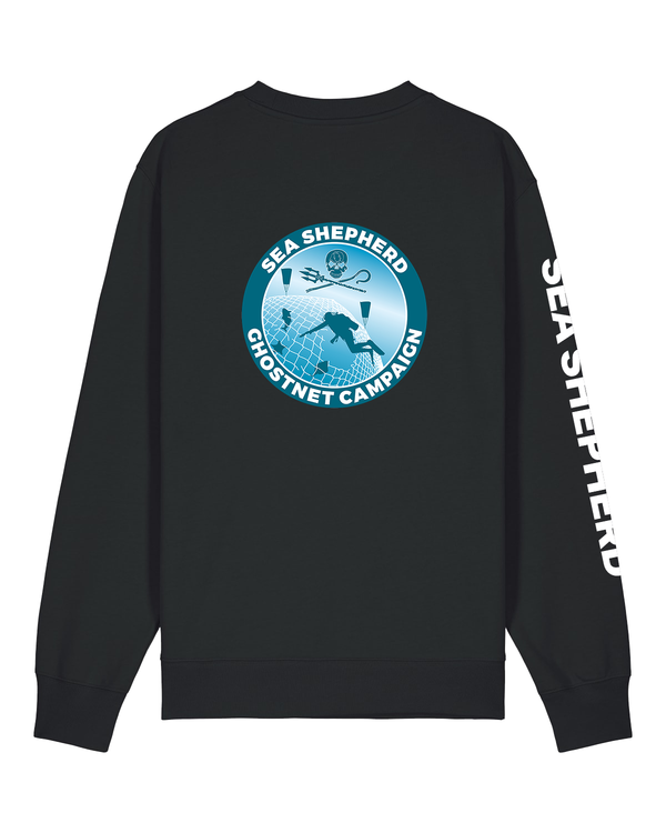 Campagna Ghostnet - Felpa Girocollo Unisex Regular Fit