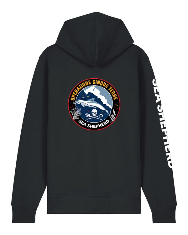 Operazione 5 Terre - Felpa con Cappuccio e Zip Unisex Regular Fit