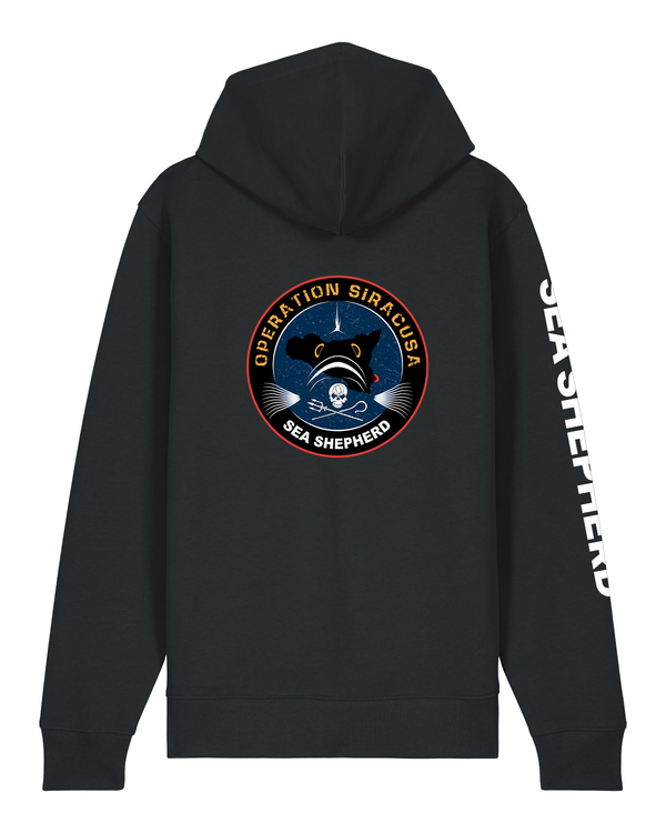 Operazione Siracusa - Felpa con Cappuccio e Zip Unisex Regular Fit