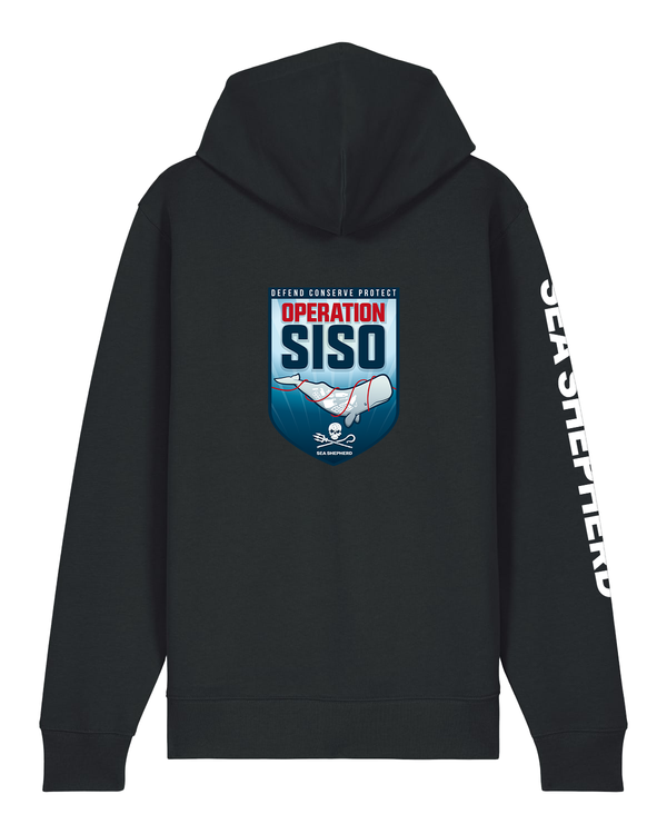 Operazione SISO - Felpa con Cappuccio e Zip Unisex Regular Fit