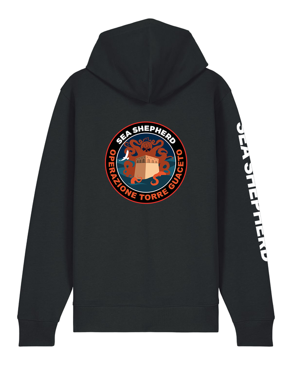 Operazione Torre Guaceto - Felpa con Cappuccio e Zip Unisex Regular Fit