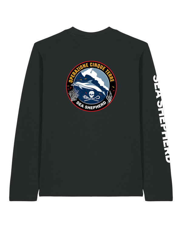 Operazione 5 Terre - Maglietta a Maniche Lunghe Unisex Regular Fit