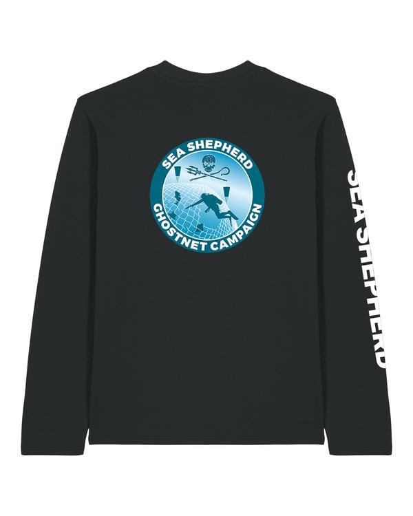 Campagna Ghostnet - Maglietta a Maniche Lunghe Unisex Regular Fit
